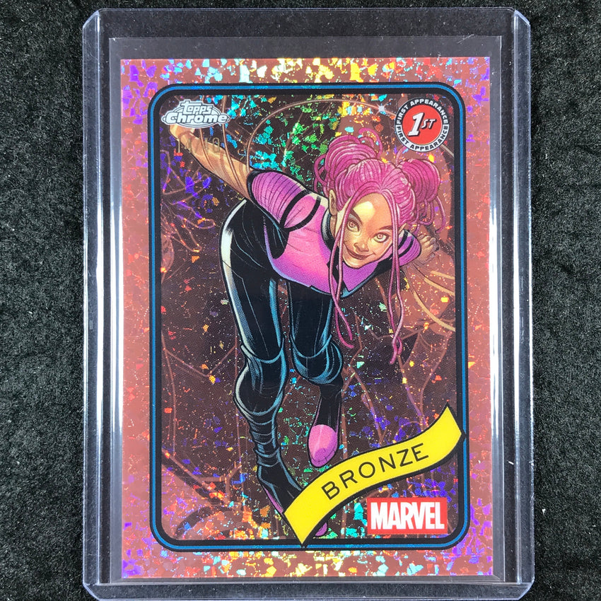 2025 Topps Chrome Marvel BRONZE Rose Gold Mini Diamonds 14/40 #190