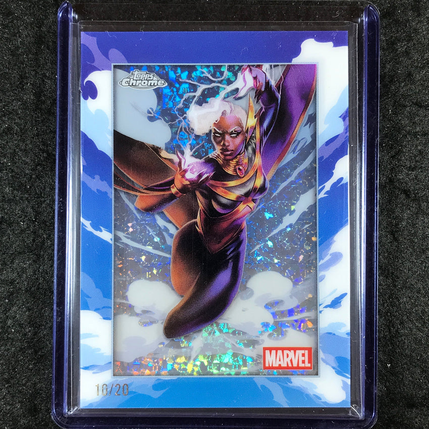 2025 Topps Chrome Marvel STORM Air Marvel Shadowbox SSP 10/20