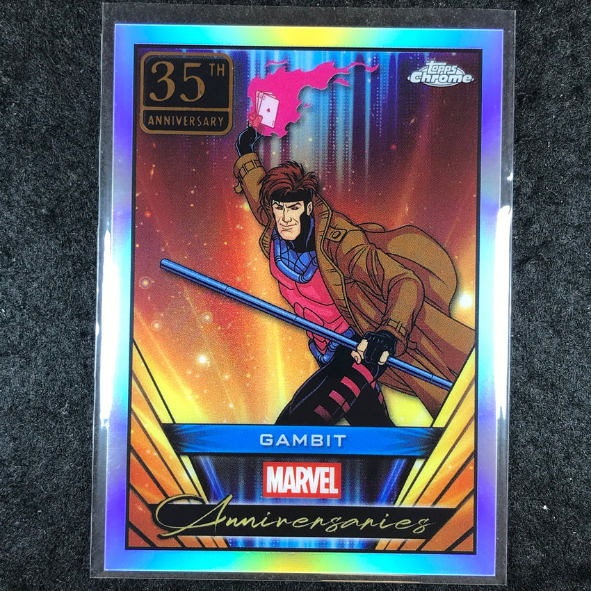 2025 Topps Chrome Marvel GAMBIT Marvel Anniversaries #MA-25