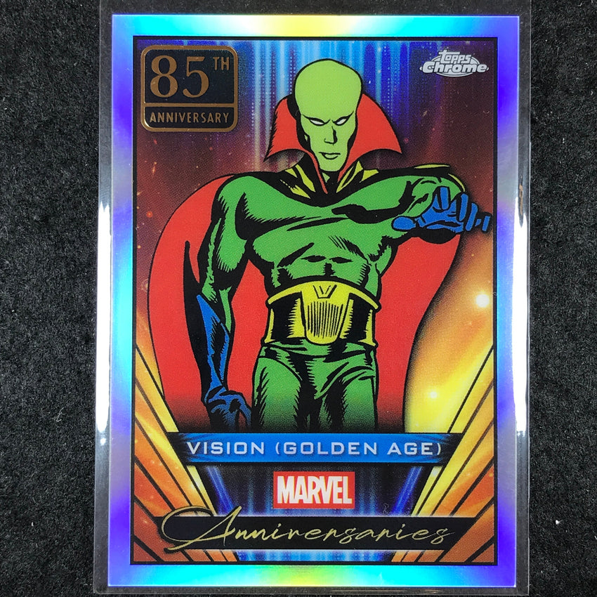 2025 Topps Chrome Marvel VISION (GOLDEN AGE) Marvel Anniversaries #MA-1