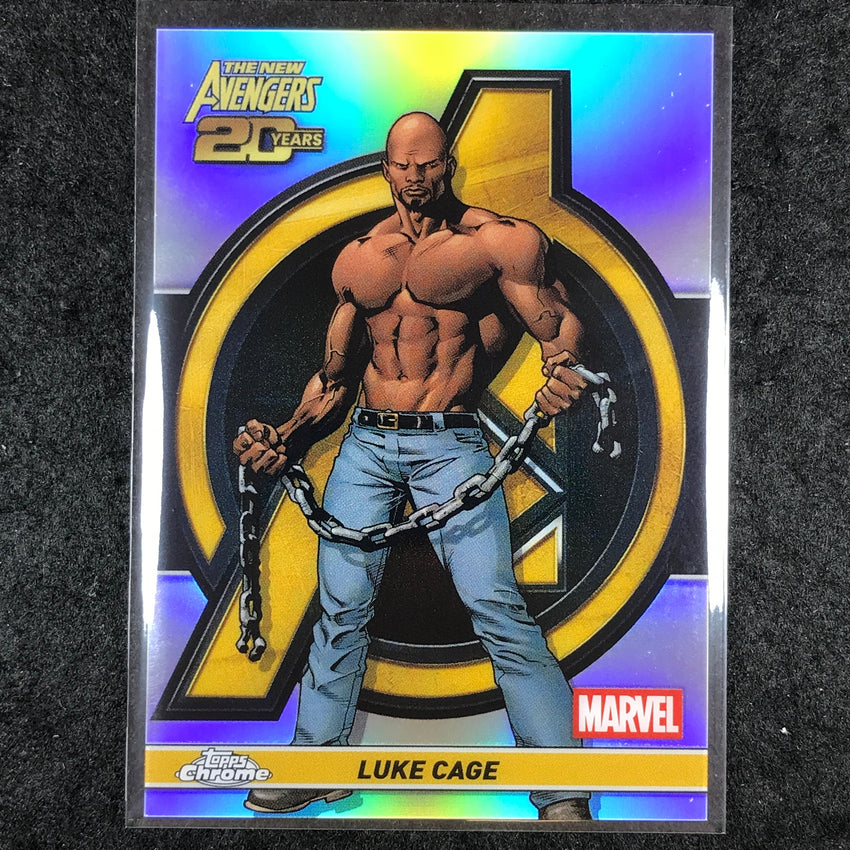 2025 Topps Chrome Marvel LUKE CAGE The New Avengers 20th Anniversary #AV-2