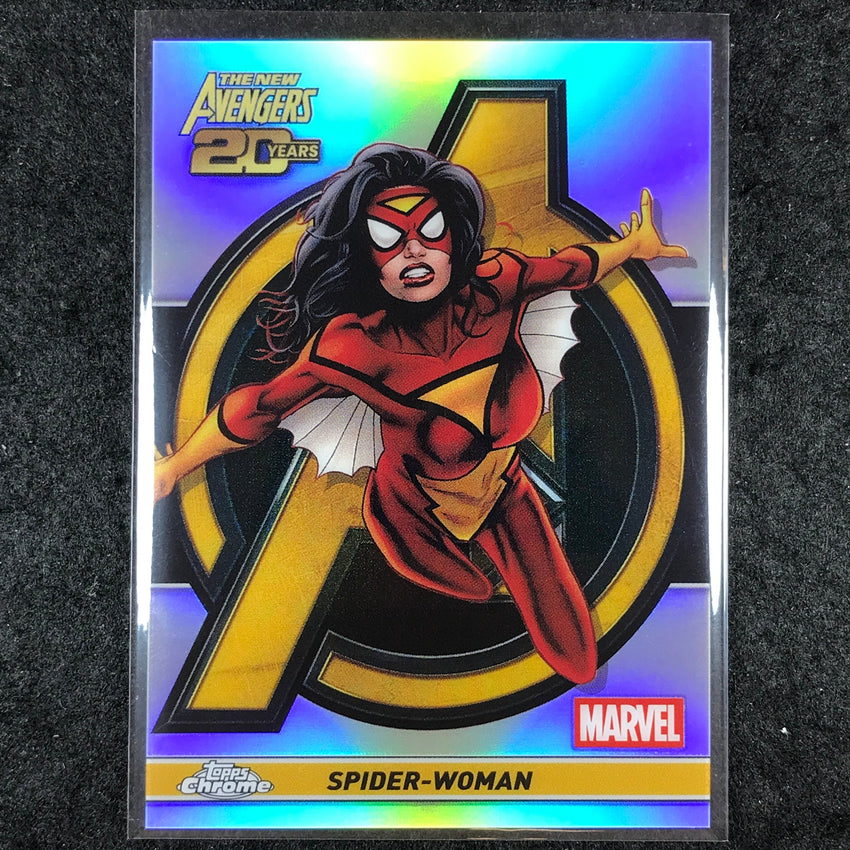 2025 Topps Chrome Marvel SPIDER-WOMAN The New Avengers 20th Anniversary #AV-5