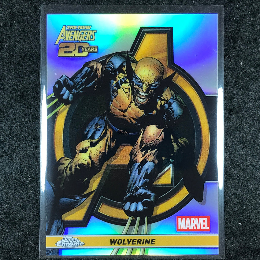 2025 Topps Chrome Marvel WOLVERINE The New Avengers 20th Anniversary #AV-7