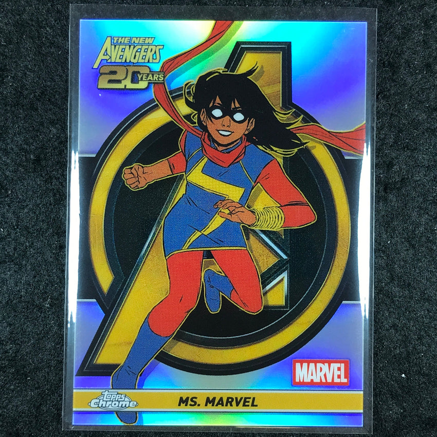 2025 Topps Chrome Marvel MS. MARVEL The New Avengers 20th Anniversary #AV-8