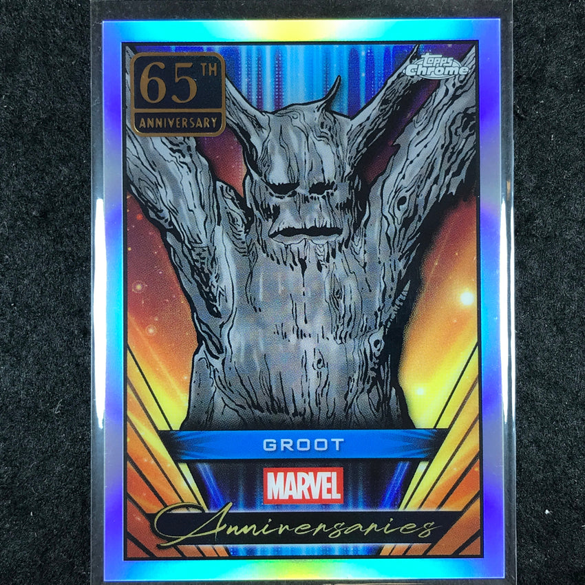 2025 Topps Chrome Marvel GROOT Marvel Anniversaries #MA-2