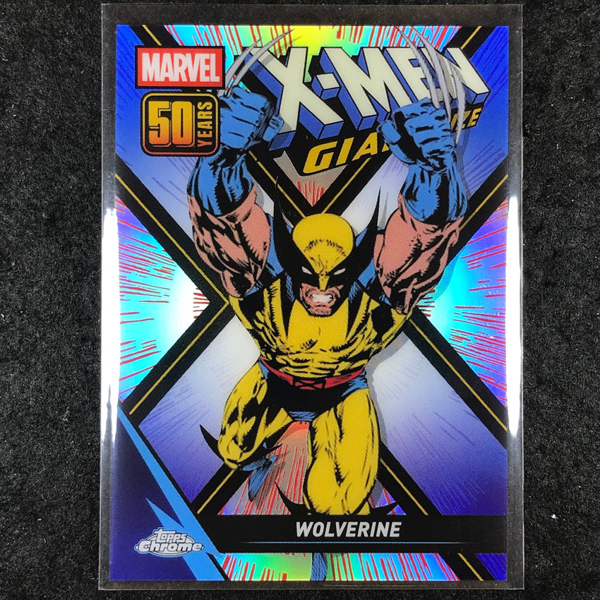 2025 Topps Chrome Marvel WOLVERINE X-Men Giant-Size 50th Anniversary #XM-1