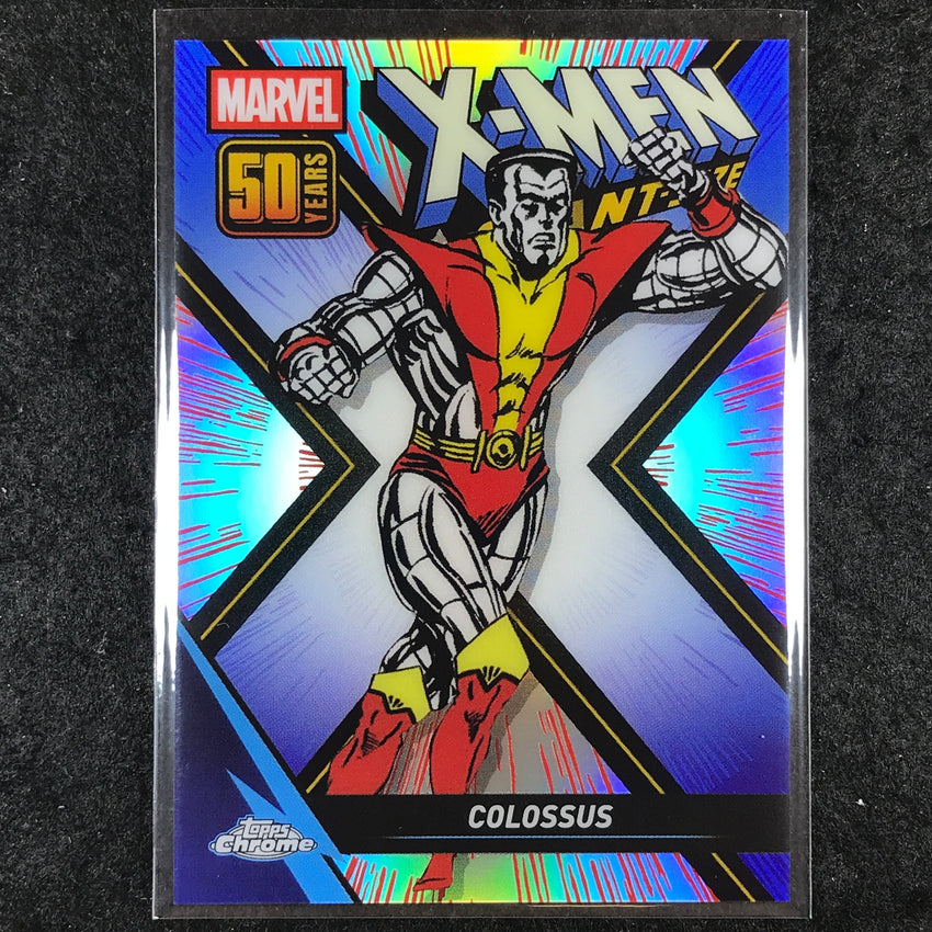 2025 Topps Chrome Marvel COLOSSUS X-Men Giant-Size 50th Anniversary #XM-2