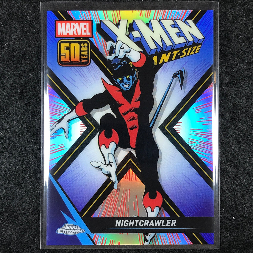 2025 Topps Chrome Marvel NIGHTCRAWLER X-Men Giant-Size 50th Anniversary #XM-3