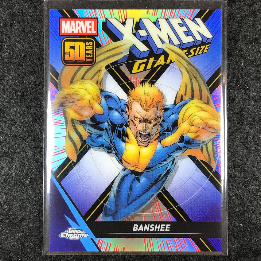 2025 Topps Chrome Marvel BANSHEE X-Men Giant-Size 50th Anniversary #XM-6