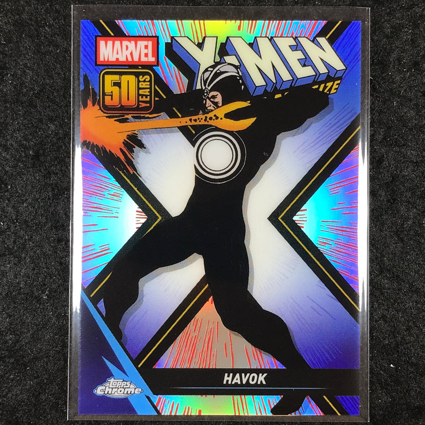 2025 Topps Chrome Marvel HAVOK X-Men Giant-Size 50th Anniversary #XM-9