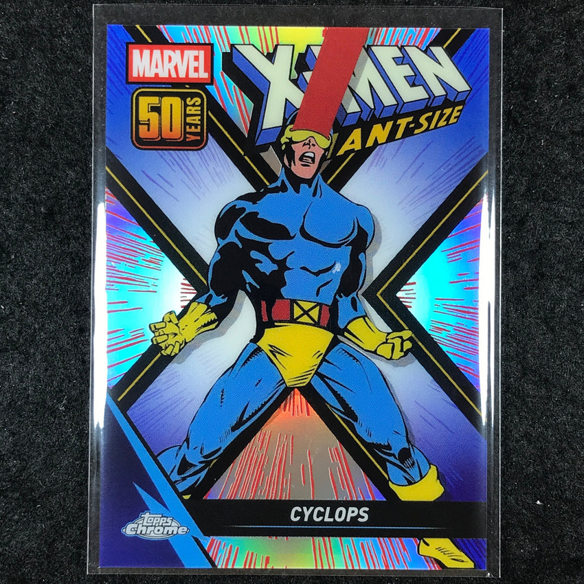 2025 Topps Chrome Marvel CYCLOPS X-Men Giant-Size 50th Anniversary #XM-10