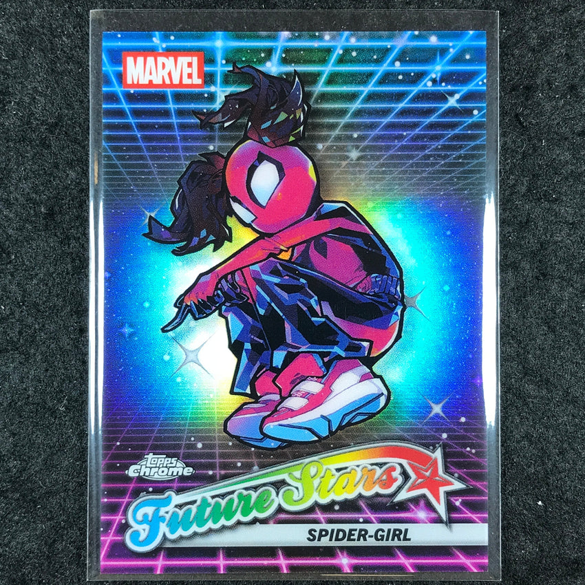 2025 Topps Chrome Marvel SPIDER-GIRL Future Stars #FS-3