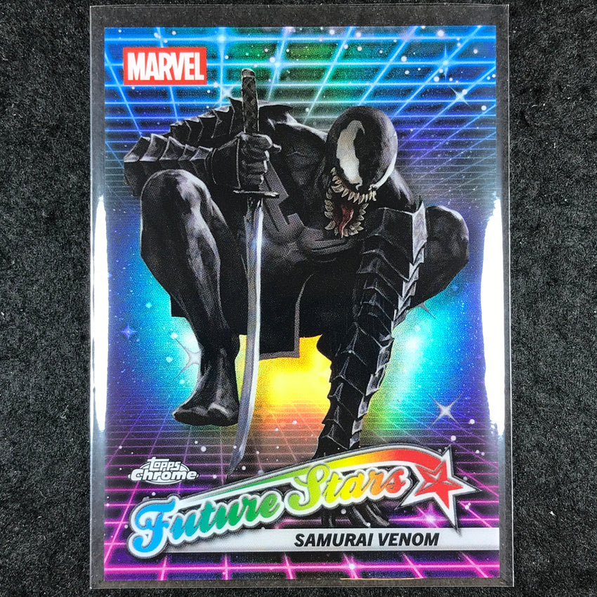 2025 Topps Chrome Marvel SAMURAI VENOM Future Stars #FS-4