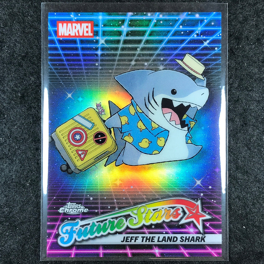 2025 Topps Chrome Marvel JEFF THE LAND SHARK Future Stars #FS-6