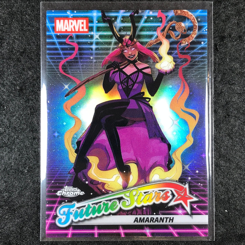 2025 Topps Chrome Marvel AMARANTH Future Stars #FS-8