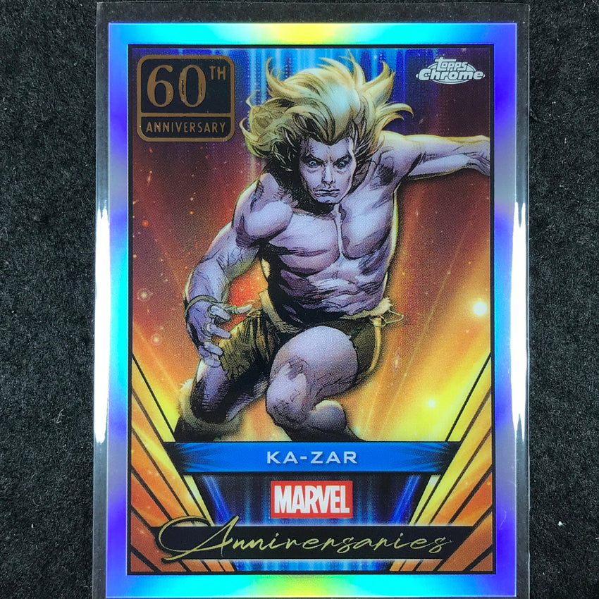 2025 Topps Chrome Marvel KA-ZAR Marvel Anniversaries #MA-4