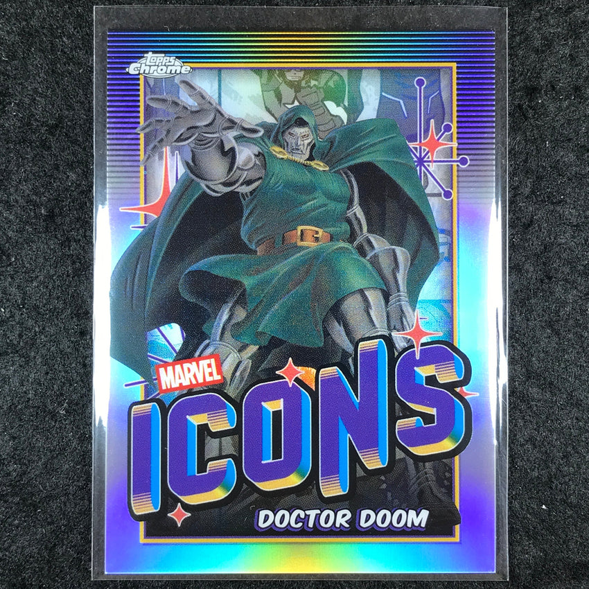 2025 Topps Chrome Marvel DOCTOR DOOM Marvel Icons #MI-1