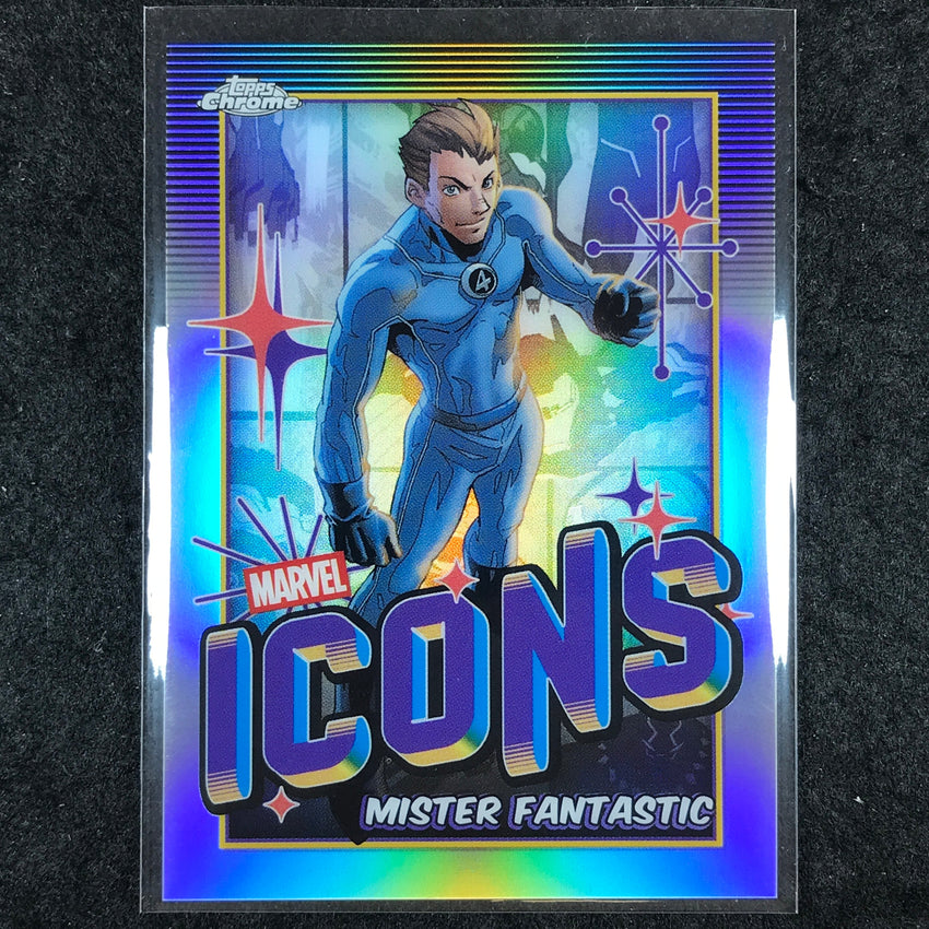 2025 Topps Chrome Marvel MISTER FANTASTIC Marvel Icons #MI-2