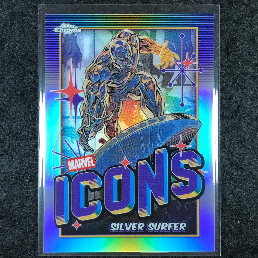 2025 Topps Chrome Marvel SILVER SURFER Marvel Icons #MI-4