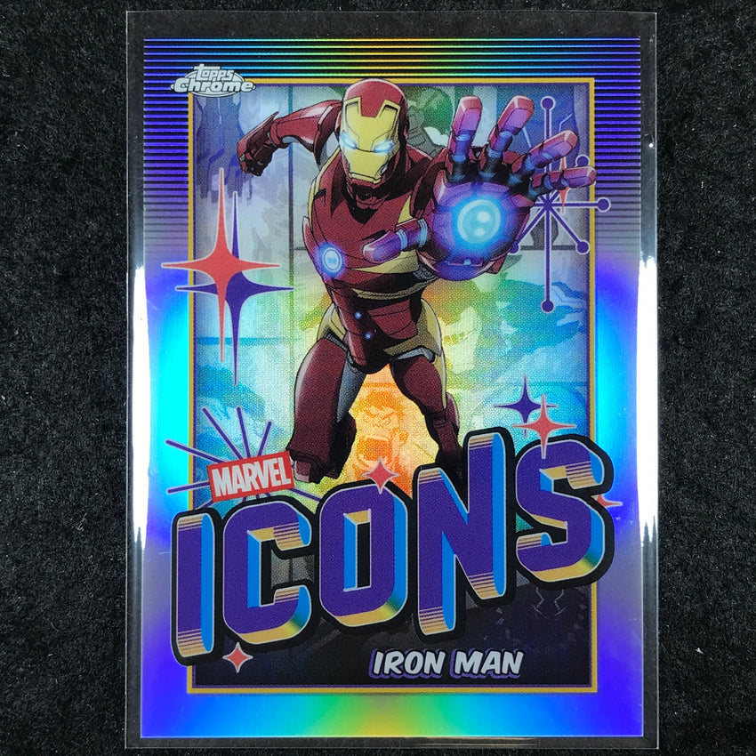 2025 Topps Chrome Marvel IRON MAN Marvel Icons #MI-7