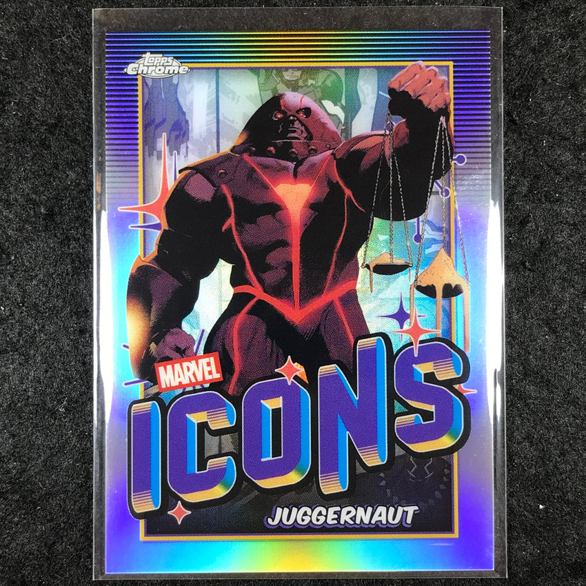 2025 Topps Chrome Marvel JUGGERNAUT Marvel Icons #MI-10