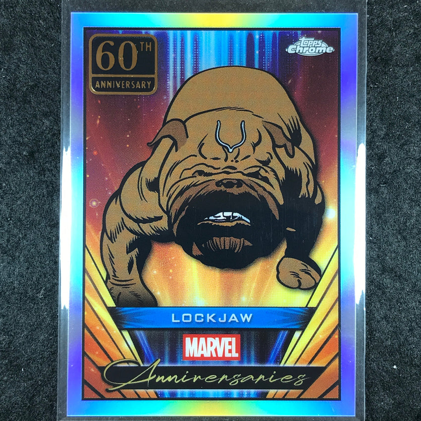 2025 Topps Chrome Marvel LOCKJAW Marvel Anniversaries #MA-8