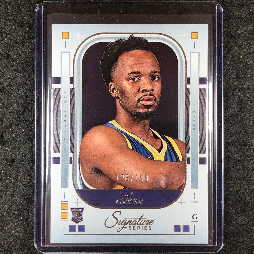 2025-26 Panini Signature Series L.J. CRYER Rookie Base 126/199 #49