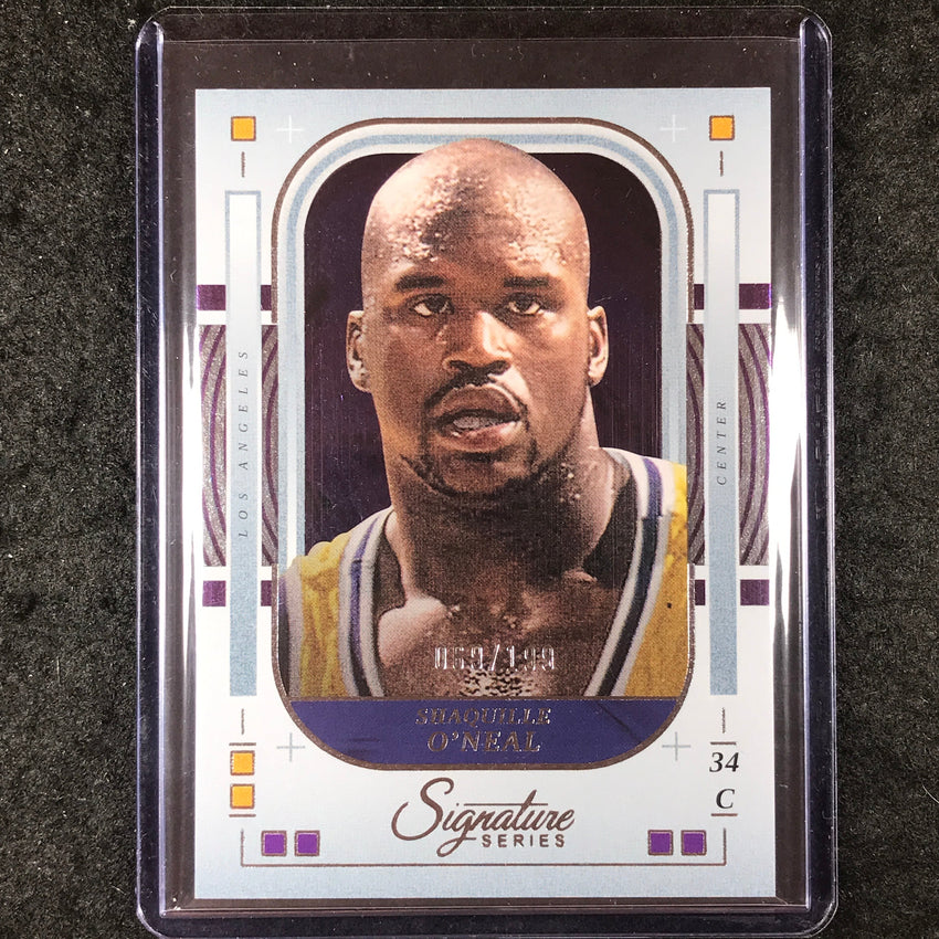 2025-26 Panini Signature Series SHAQUILLE O'NEAL Base 69/199 #53
