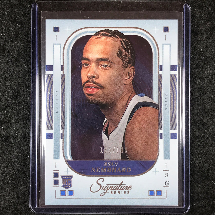 2025-26 Panini Signature Series RYAN NEMBHARD Rookie Base 133/199 #55