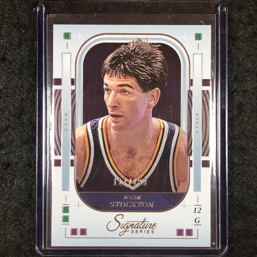 2025-26 Panini Signature Series JOHN STOCKTON Base 117/199 #70