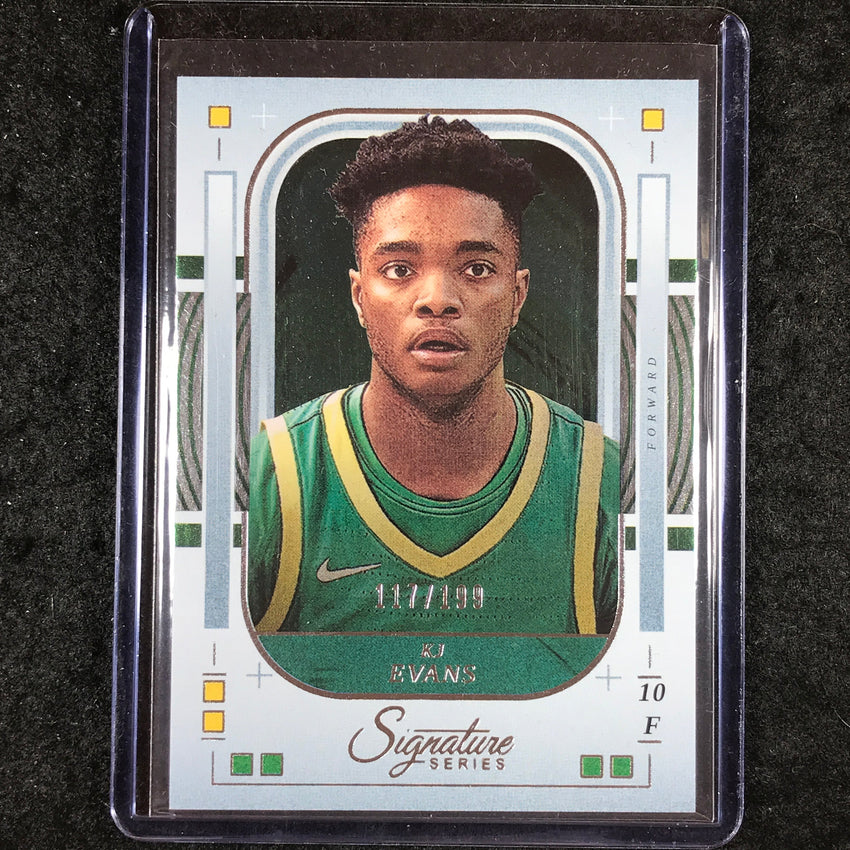 2025-26 Panini Signature Series RJ EVANS Base 117/199 #72