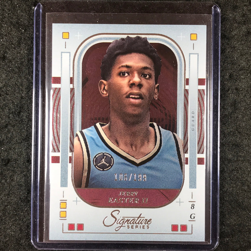 2025-26 Panini Signature Series JERRY EASTER II Base 106/199 #81