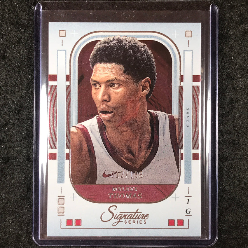 2025-26 Panini Signature Series MELEEK THOMAS Base 12/199 #84
