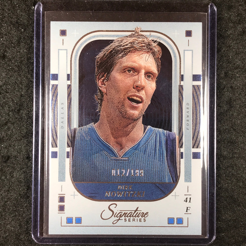 2025-26 Panini Signature Series DIRK NOWITZKI Base 12/199 #97