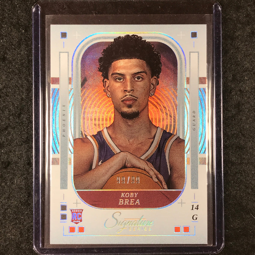 2025-26 Panini Signature Series KOBY BREA Rookie Base Silver 99/99 #28