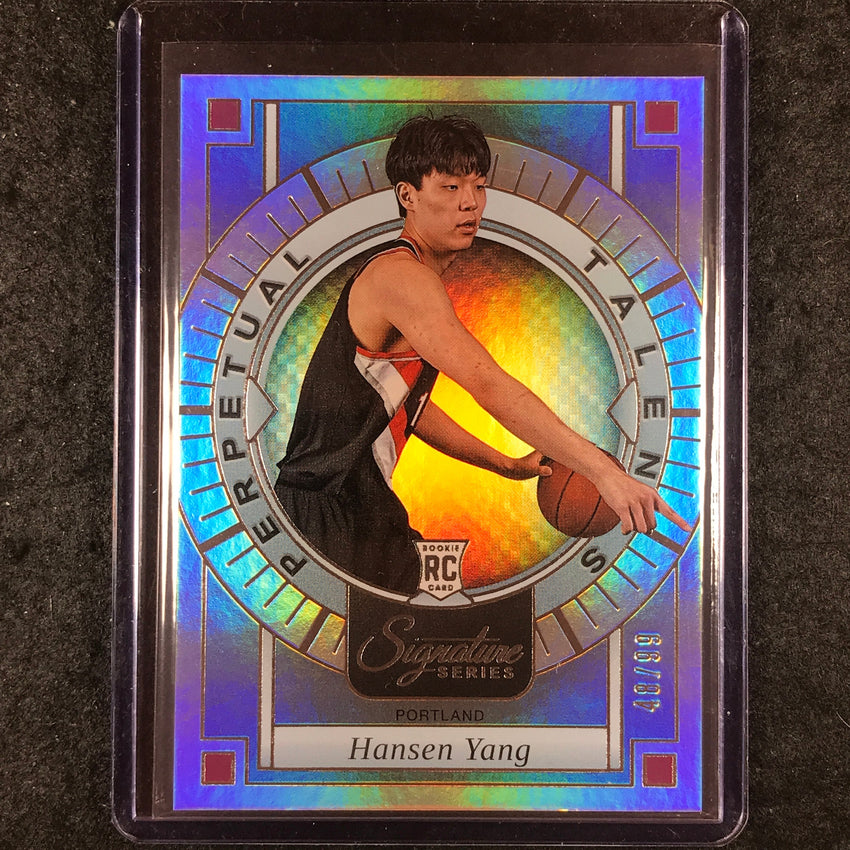 2025-26 Panini Signature Series HANSEN YANG Perpetual Talents Rookie 48/99 #6