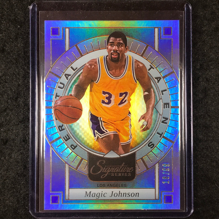 2025-26 Panini Signature Series MAGIC JOHNSON Perpetual Talents 18/99 #10