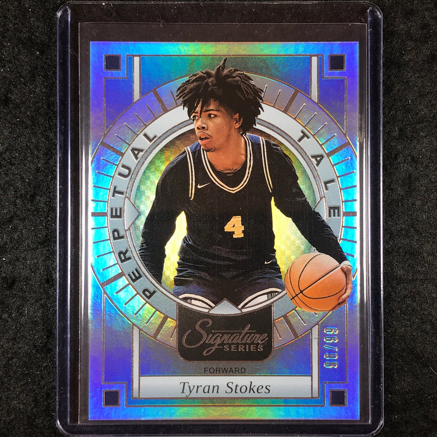 2025-26 Panini Signature Series TYRAN STOKES Perpetual Talents 96/99 #17
