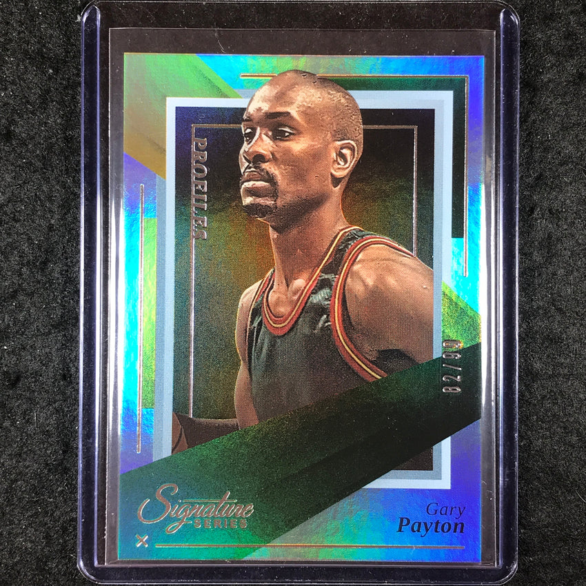 2025-26 Panini Signature Series GARY PAYTON Profiles 82/99 #14