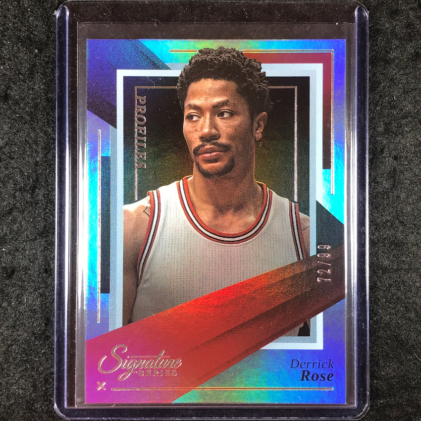 2025-26 Panini Signature Series DERRICK ROSE Profiles 72/99 #16