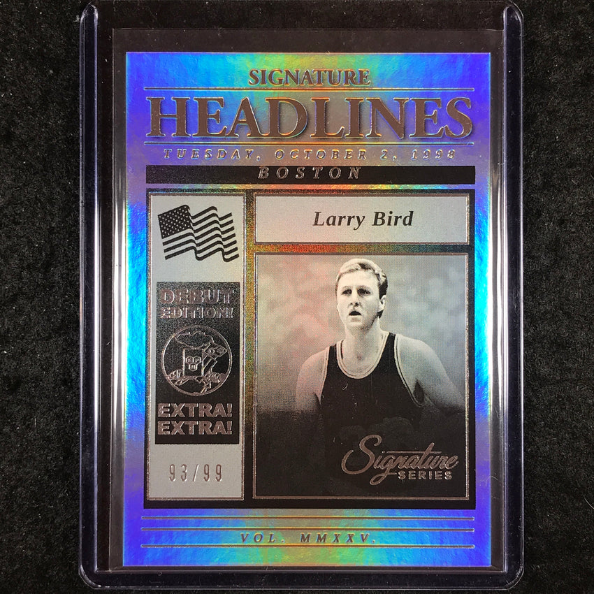 2025-26 Panini Signature Series LARRY BIRD Signature Headlines 93/99 #1