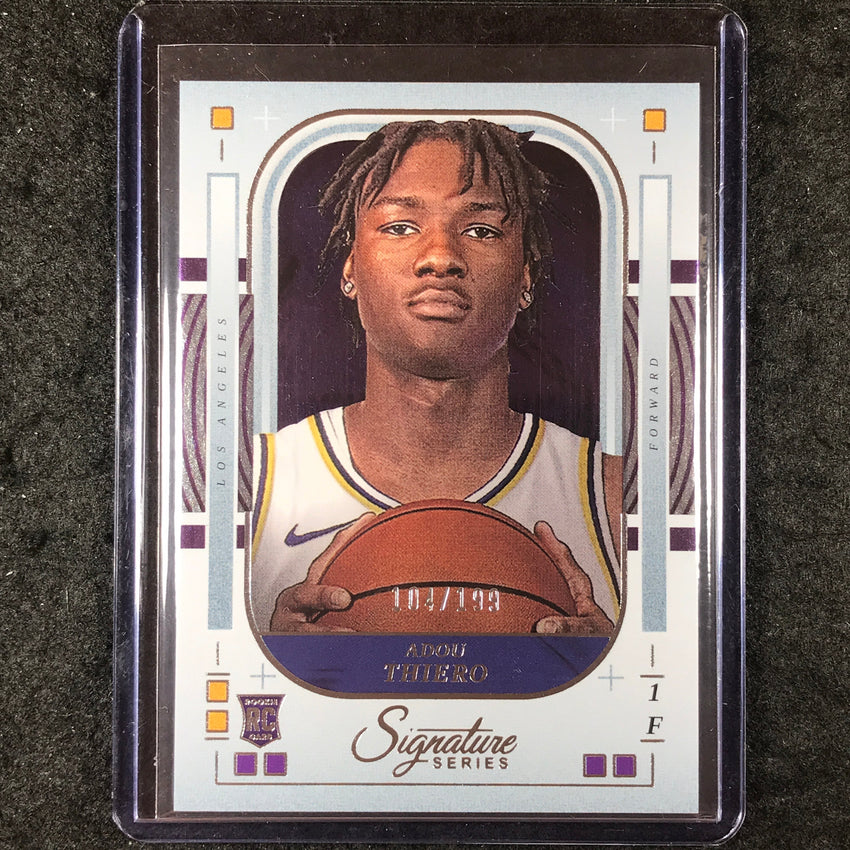 2025-26 Panini Signature Series ADOU THIERO Rookie Base 104/199 #23