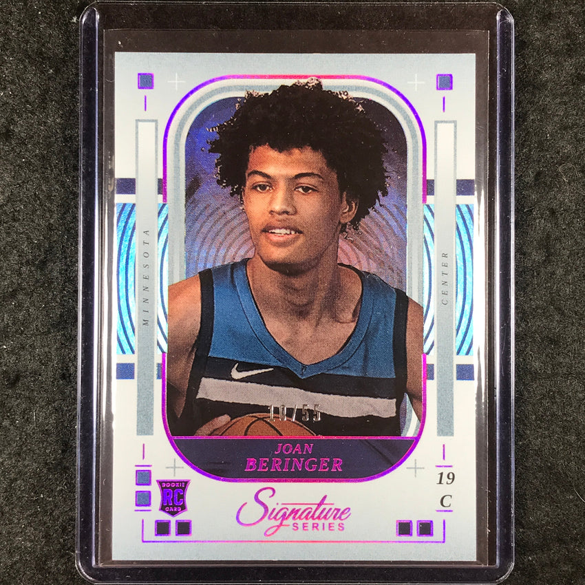 2025-26 Panini Signature Series JOAN BERINGER Rookie Base Fuchsia 10/55 #11