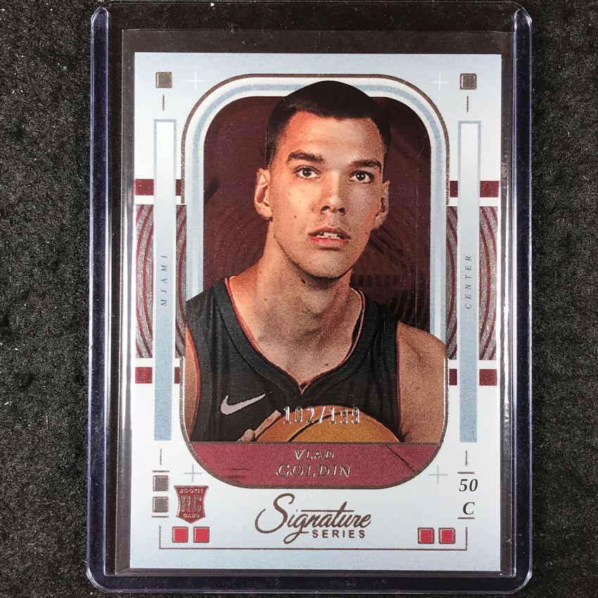 2025-26 Panini Signature Series VLAD GOLDIN Rookie Base 102/199 #45