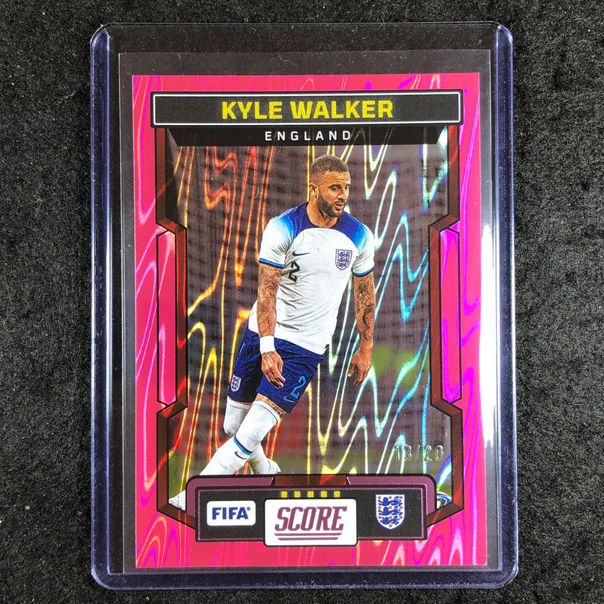 2023-24 Score FIFA KYLE WALKER Base Pink Swirl 13/20 #36
