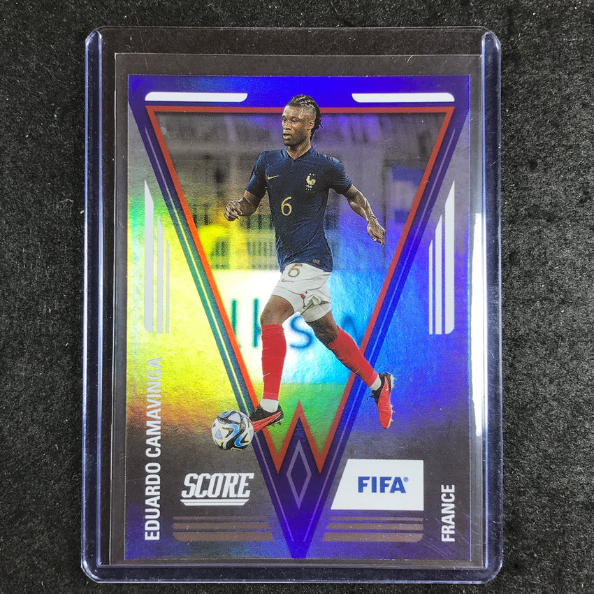 2023-24 Score FIFA EDUARDO CAMAVINGA Pennants SSP #13