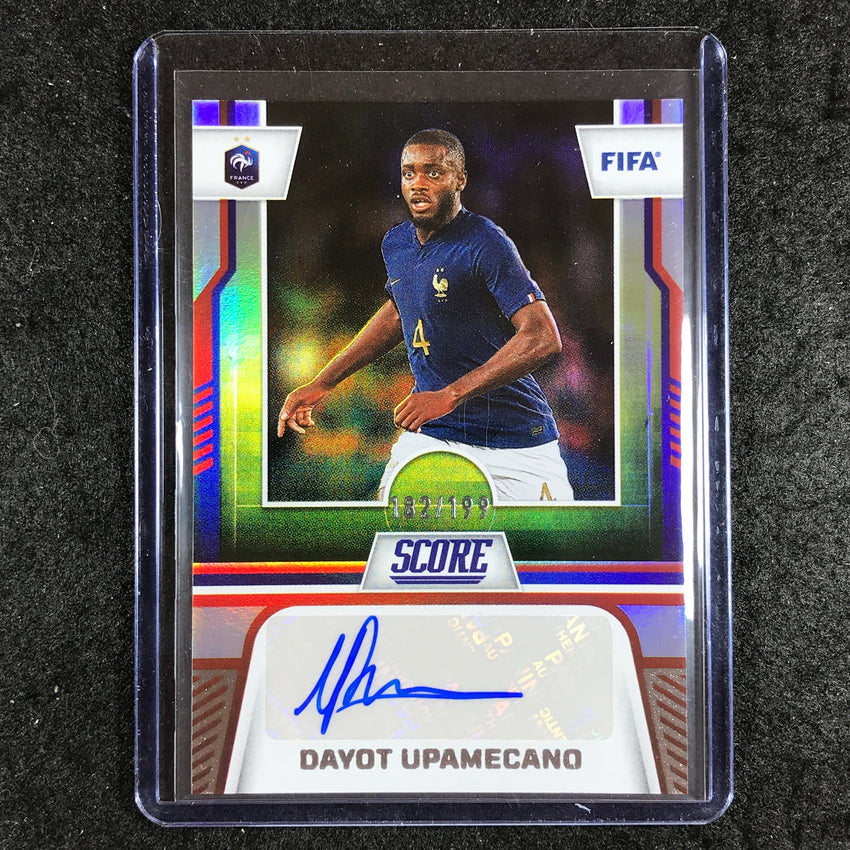 2023-24 Score FIFA DAVOT UPAMECANO Score Signatures Auto 182/199