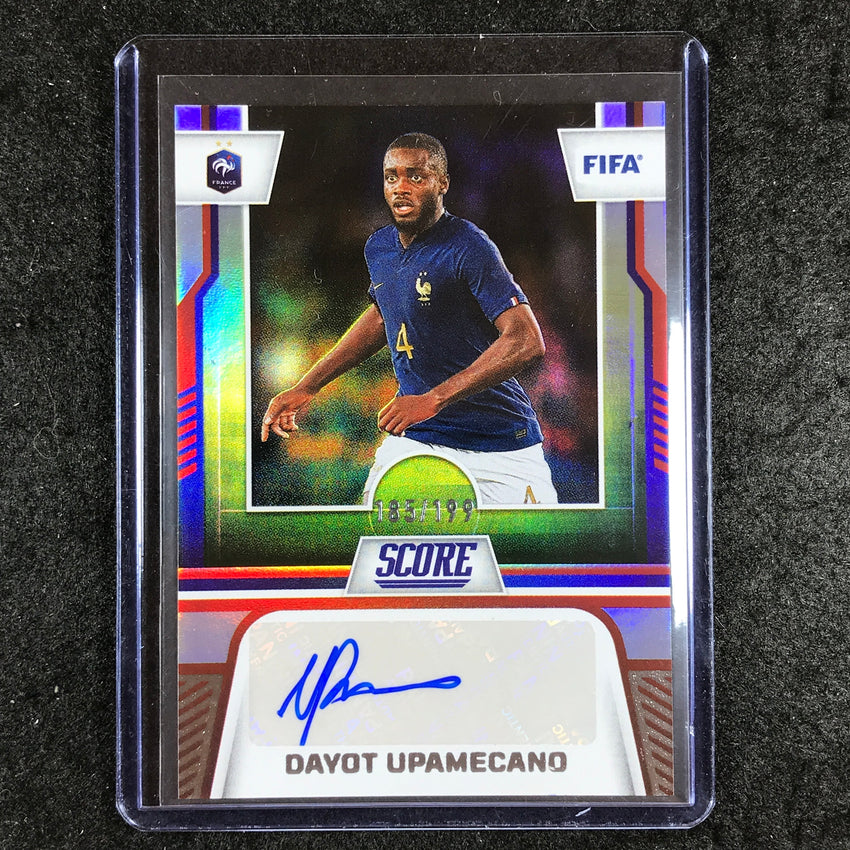2023-24 Score FIFA DAVOT UPAMECANO Score Signatures Auto 185/199