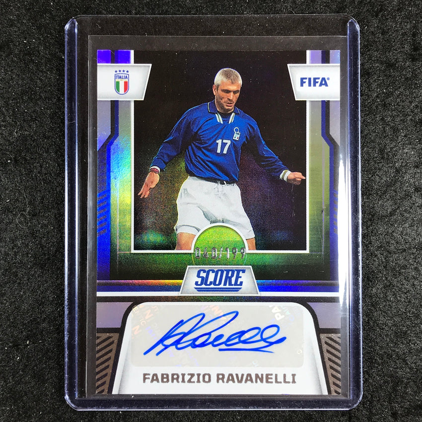 2023-24 Score FIFA FABRIZIO RAVANELLI Score Signatures Auto 40/199