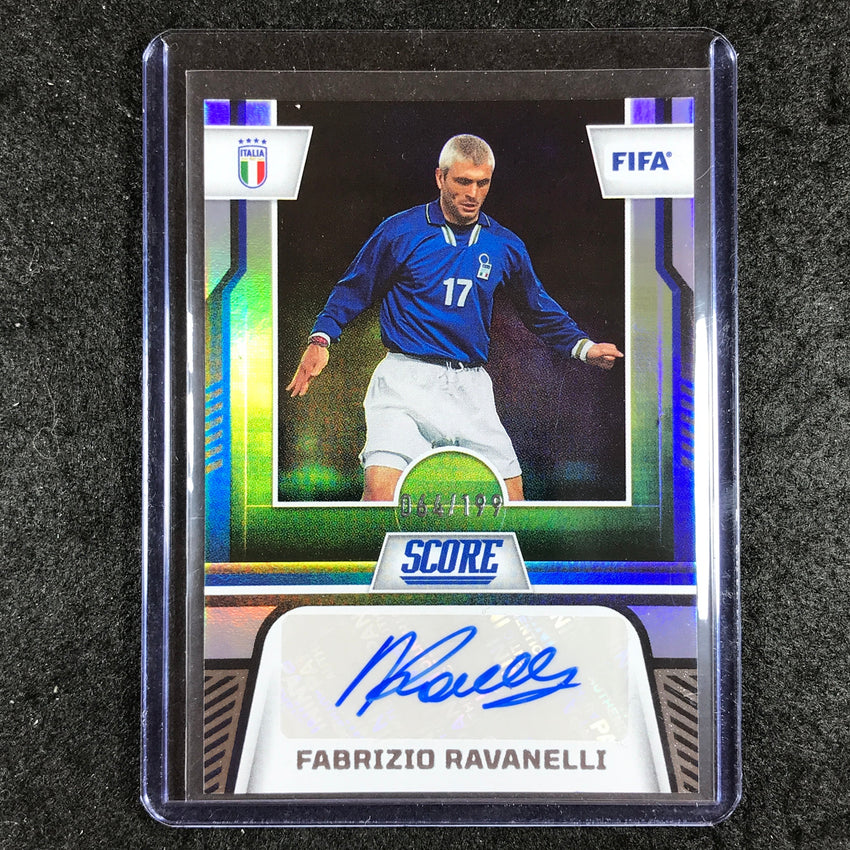 2023-24 Score FIFA FABRIZIO RAVANELLI Score Signatures Auto 64/199